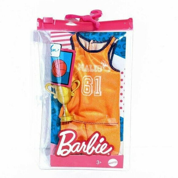 Barbie KEN Career Fashion Pack Basketball Player with Trophy 2021 - Picture 2 of 4